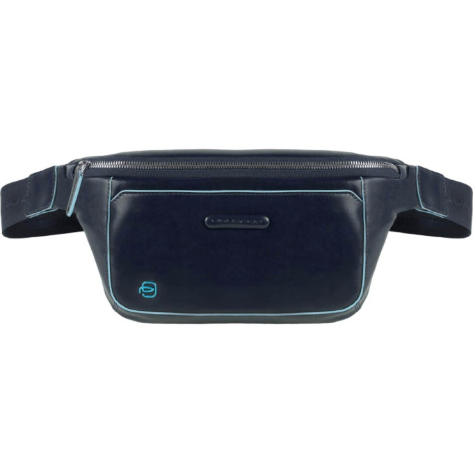 Сумка на пояс PIQUADRO BLUE SQUARE синий натур.кожа CA2174B2-BLU2
